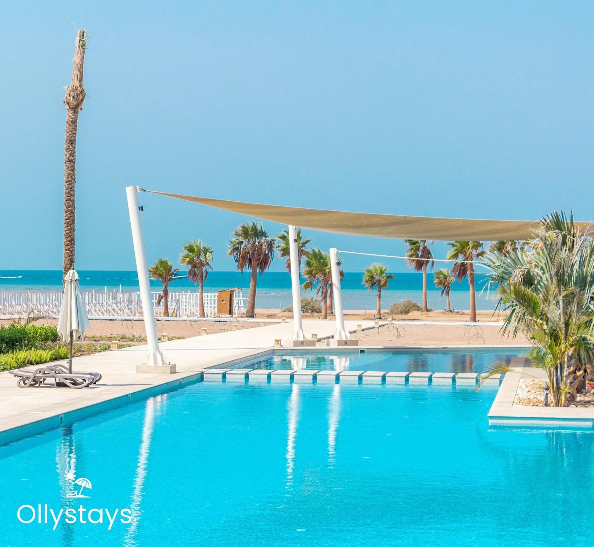 Ollystays Mangroovy Seaview 1Br Beach And Pool Free Access Hurghada Exterior foto